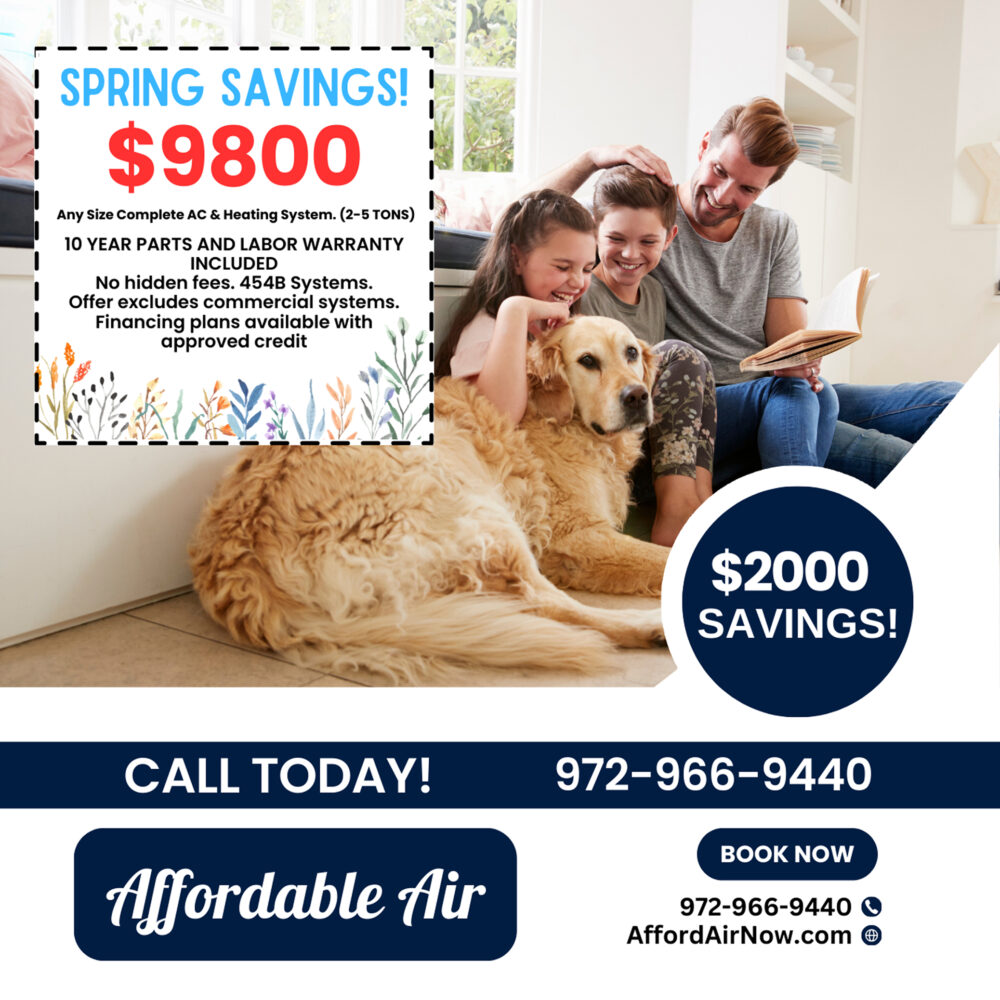 $9800 spring savings special